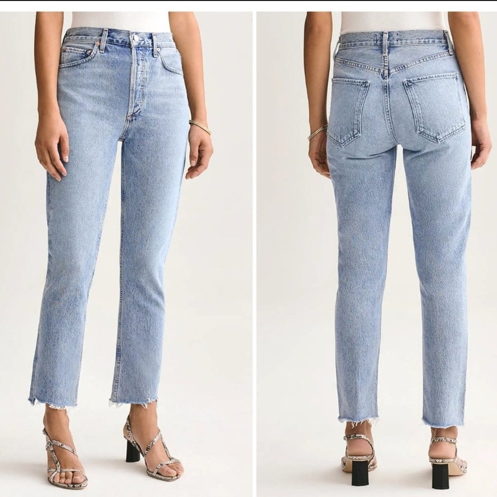 Agolde Riley crop jeans size 33